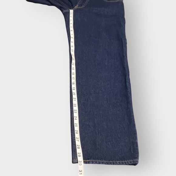 Levi's Silvertab '94 Baggy Jeans Dark Blue Wash Contrast Classic 90s Sz 28 - Picture 11 of 13